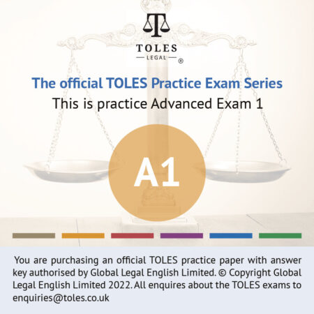 The Official TOLES Practice Papers- Advanced Exam One