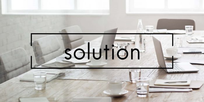 Solution Problem Solve Result Progress Concept